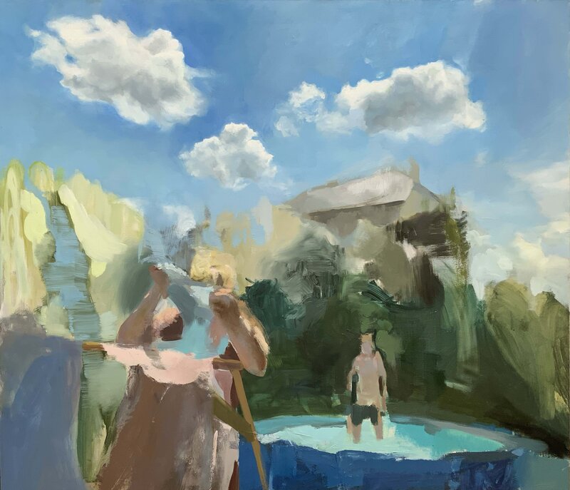 Pool in Grandmas Garden